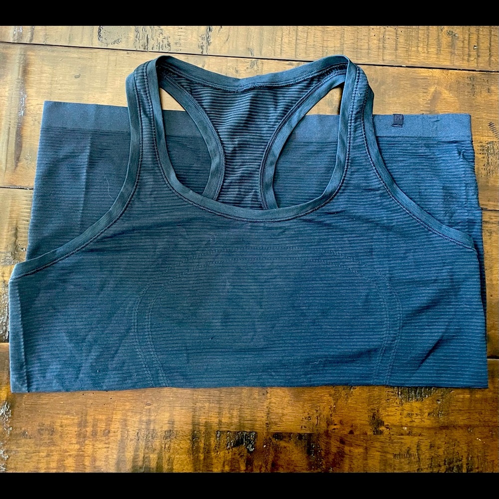 Blue Lululemon Tank Top